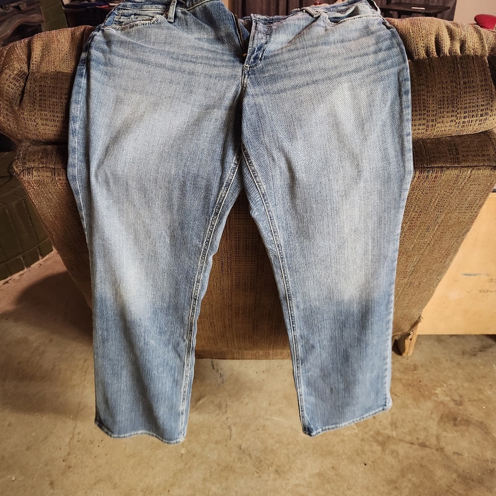 Silver jeans